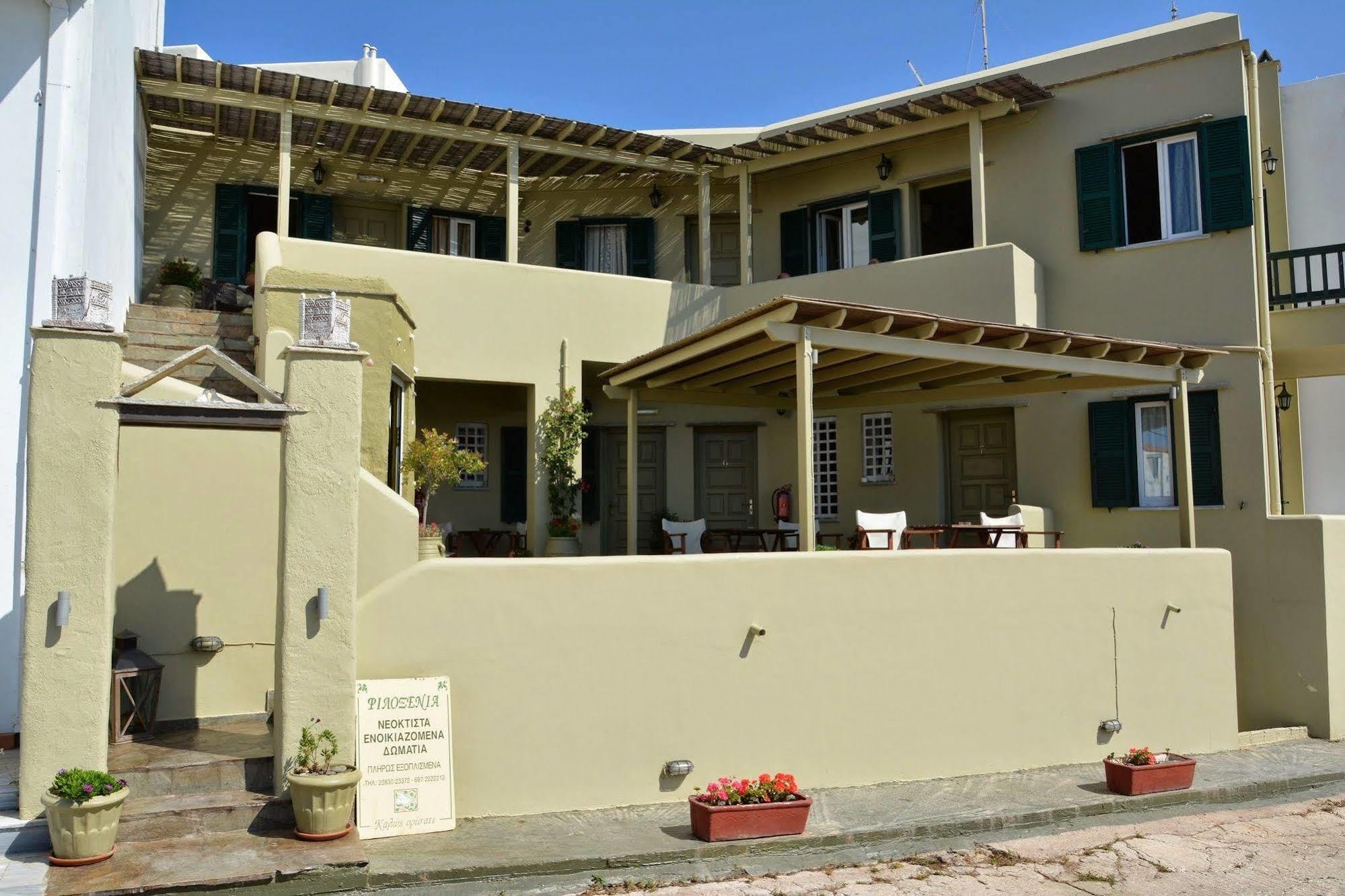 Hotel Filoxenia Tínos Exterior foto